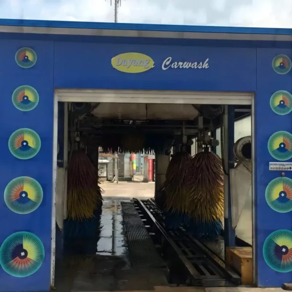 (4) tunnel de lavage auto